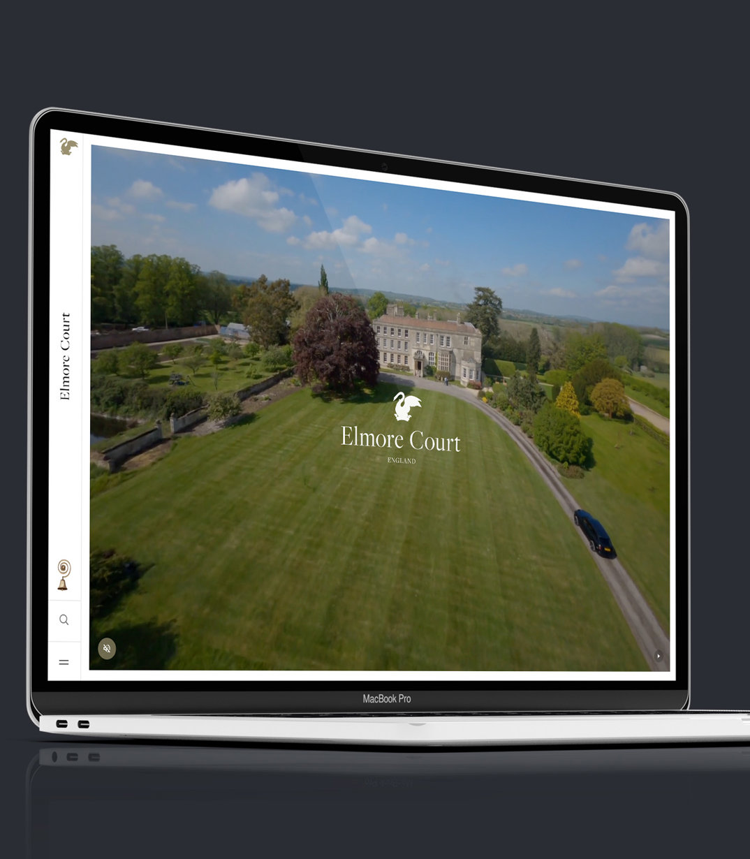 Creating a website to reflect the prestige of the brand.