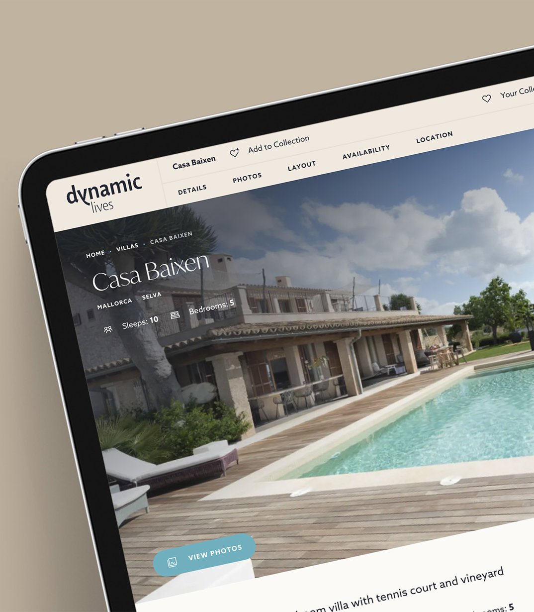 Showcasing the dynamic lifestyle and very best of luxury villa holidays.