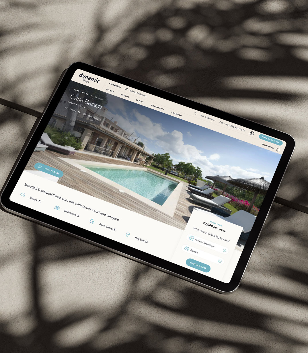 Showcasing the dynamic lifestyle and very best of luxury villa holidays.