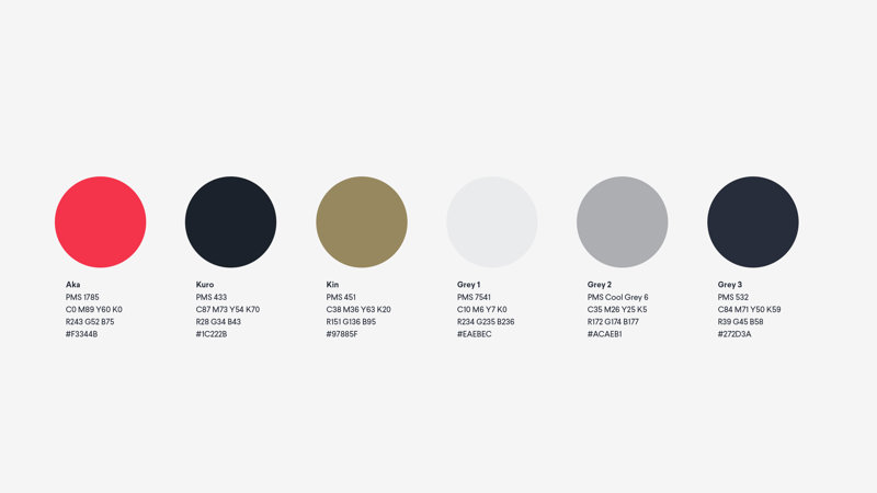 Different Snow Branding Images Colours
