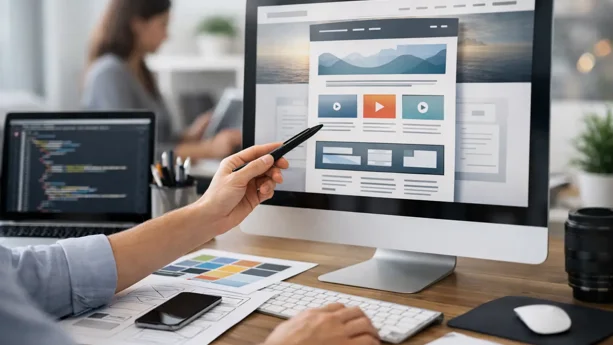 What is website design and development?