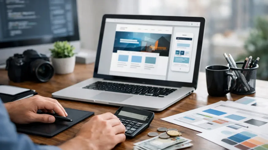 How much to charge for website design and development