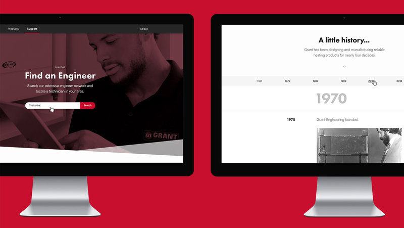 Grant Website Misc Screens 2